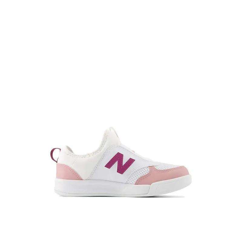 New Balance Kids Lifestyle 300 Slip on PT300V1 Shoes White NEWPT300PM1