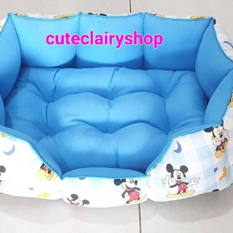 Promo pet bed atau tempat tidur anjing dan kucing motif mickey