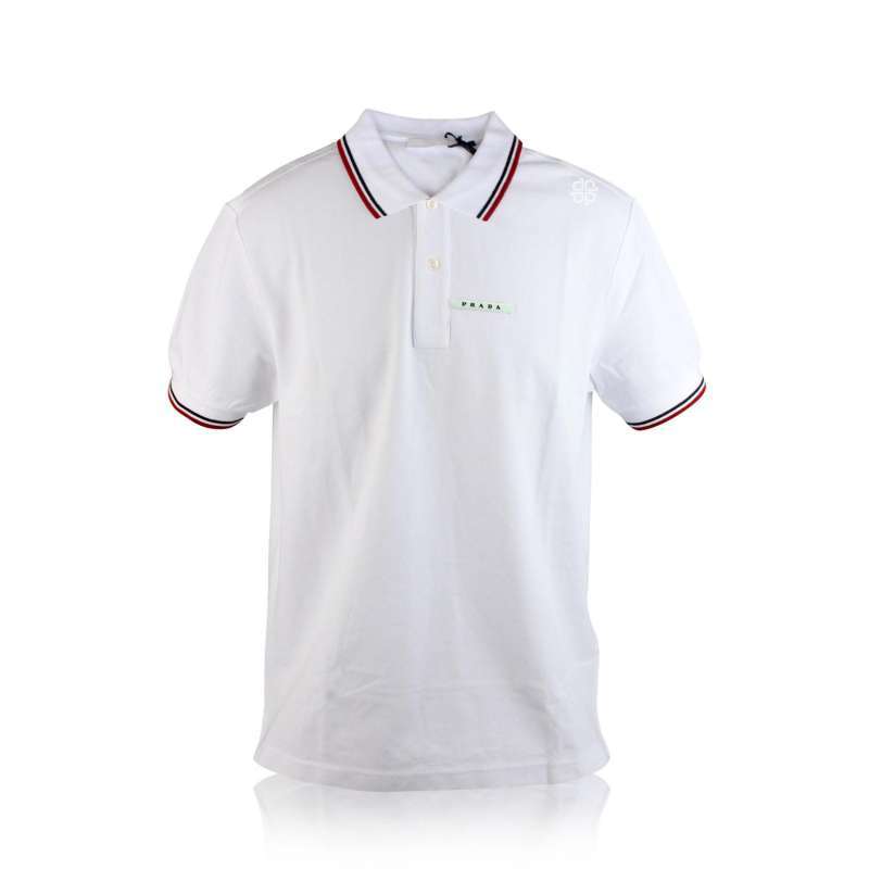 Polo prada bianca top