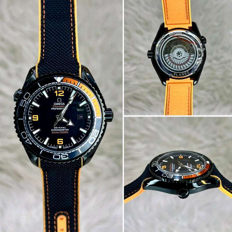 jam tangan pria omega original Omega seamaster Japan metik 44 mm diameter