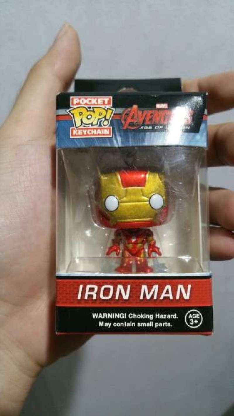 Iron man funko pop keychain store