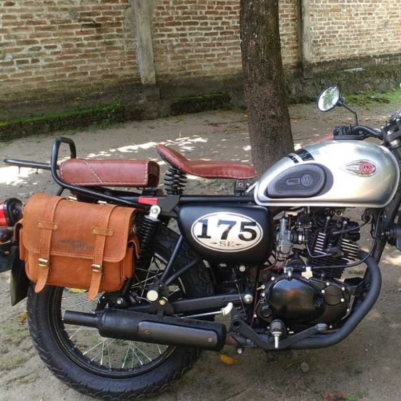 Side bag kawasaki w175 outlet