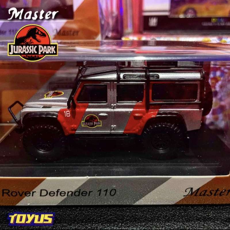 Promo Master LAND ROVER DEFENDER 110 JURASSIC PARK BIG WHEELS