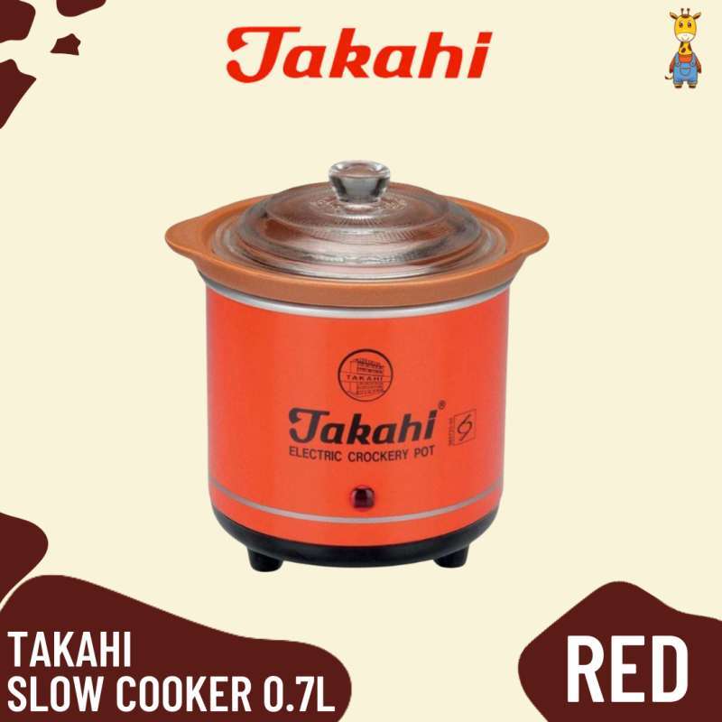 Jual Takahi Slow Cooker 0.7L Electric Crockery Pot Pemasak
