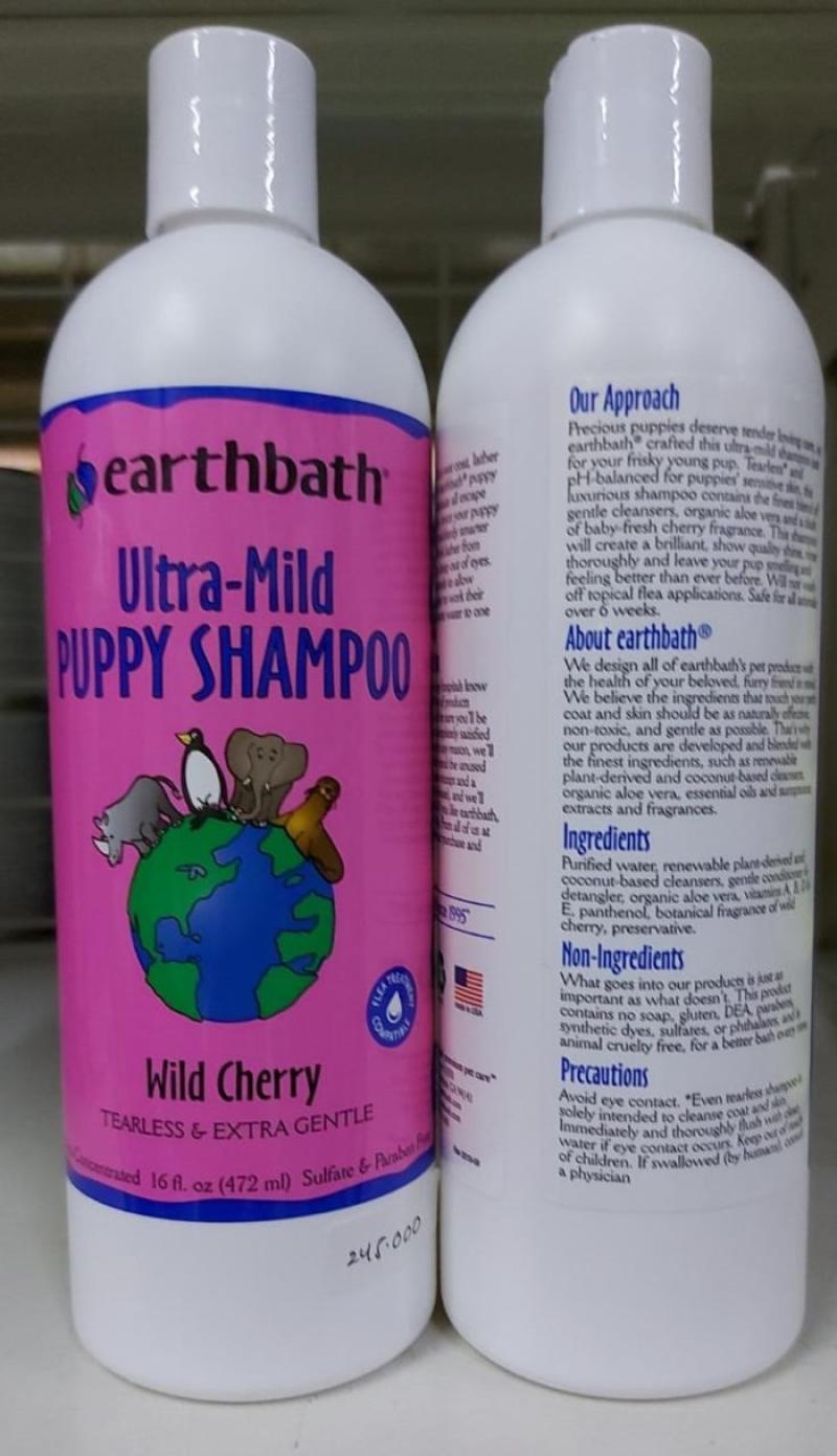 Earthbath ultra clearance mild puppy shampoo