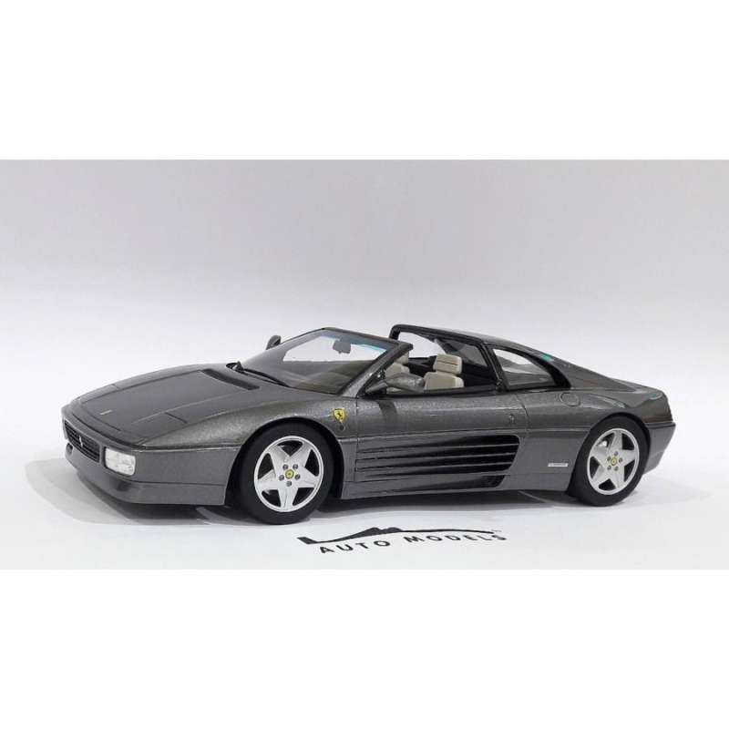 Jual 1:18 Gt Spirit Ferrari 348 Gts Spider 1993 Grey Metallic Di