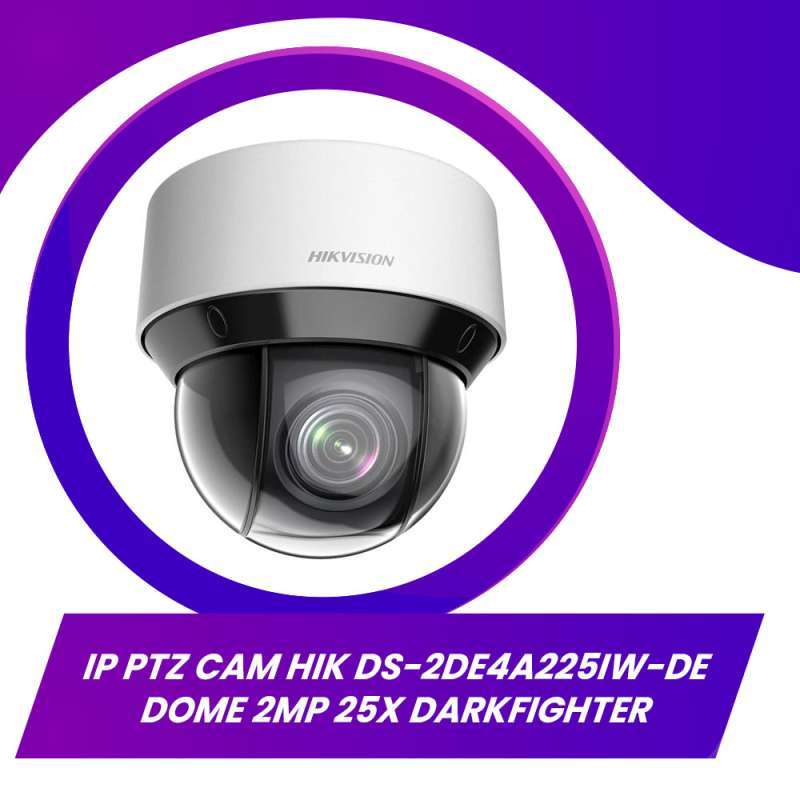 Jual IP PTZ CAM HIK DS 2DE4A225IW DE DOME 2MP 25X DARKFIGHTER di Seller  BANDAR MULTI TEKNOLOGI - Genteng, Kota Surabaya | Blibli