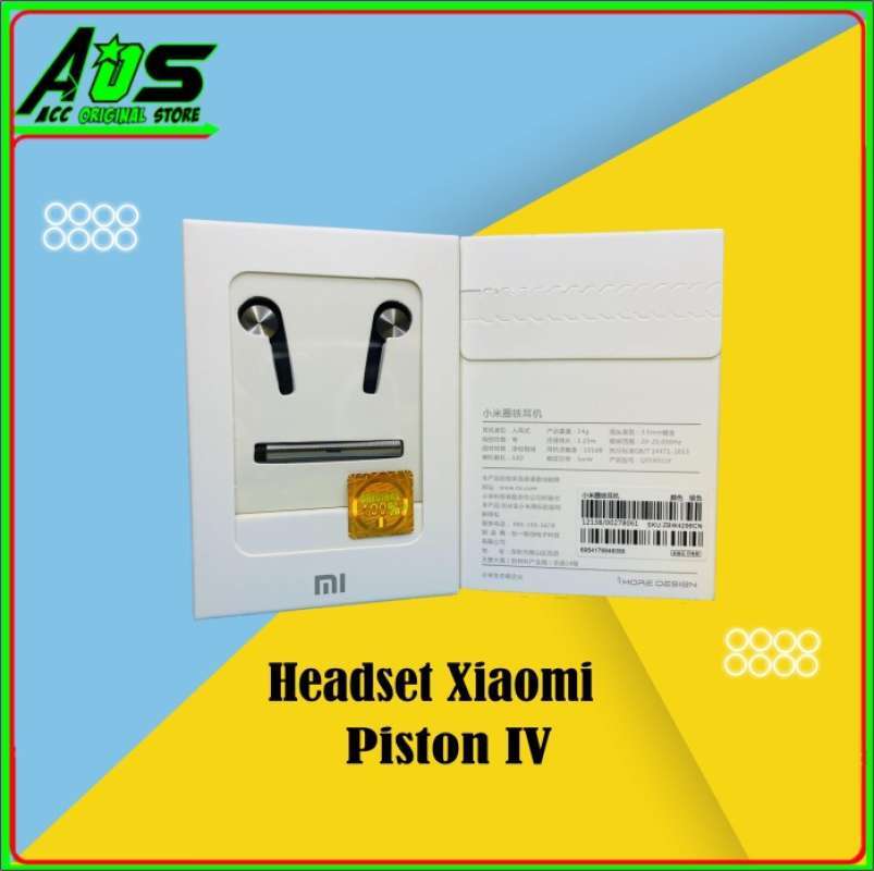 Headset xiaomi best sale piston 4 original