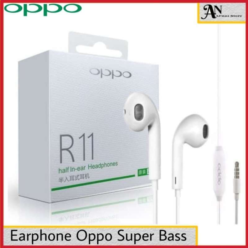 Harga headset top oppo f9 original