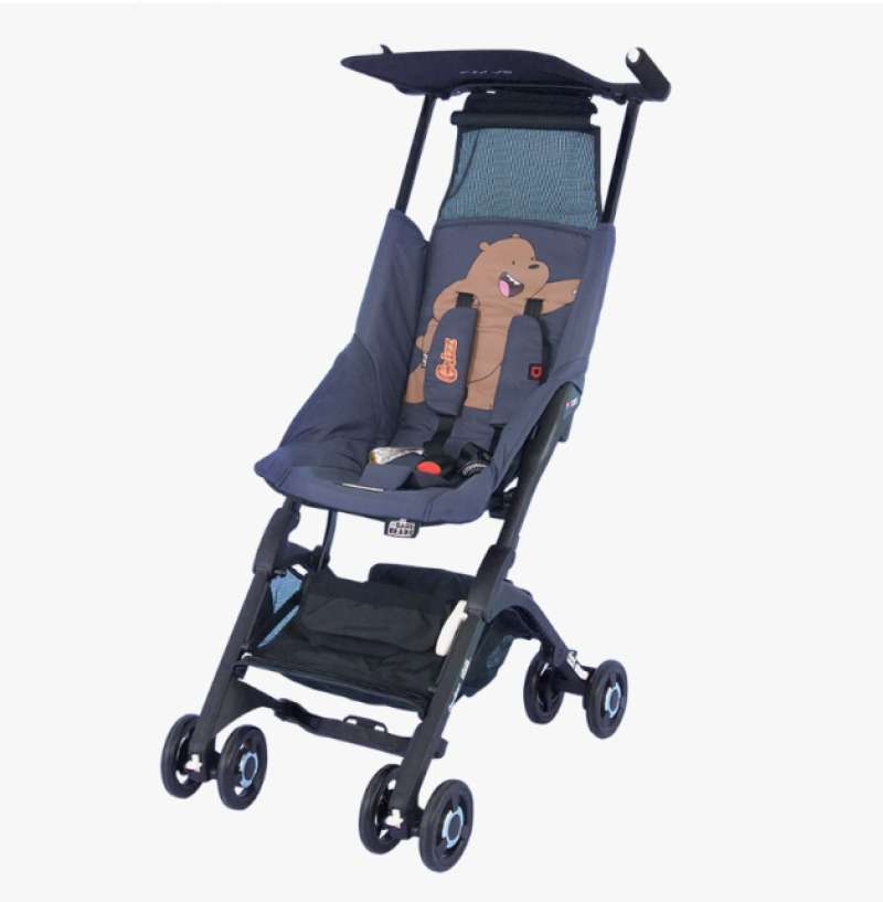 Jual Stroller Cocolatte Pockit We Bare Bears by Mamasewa 4