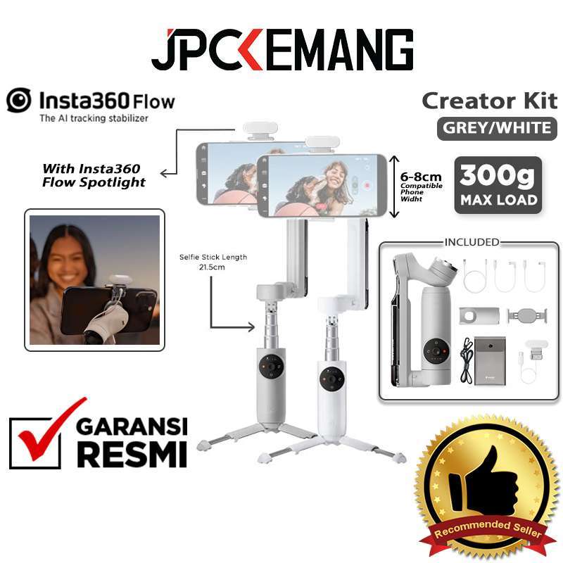 insta360Flow ストーングレー 【MagSafeマウント付属】 ナンセンス
