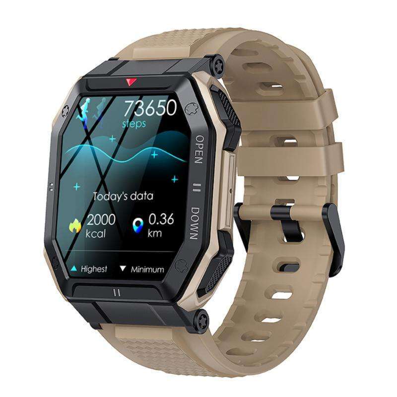 Promo Certafina New K55 Smart Watch Outdoor Sports Bluetooth Smartwatch For  Men Health Monitor Waterproof Watch For Android IOS - Khaki Diskon 48% di  Seller CERTAFINA - Pademangan Timur, Kota Jakarta Utara | Blibli