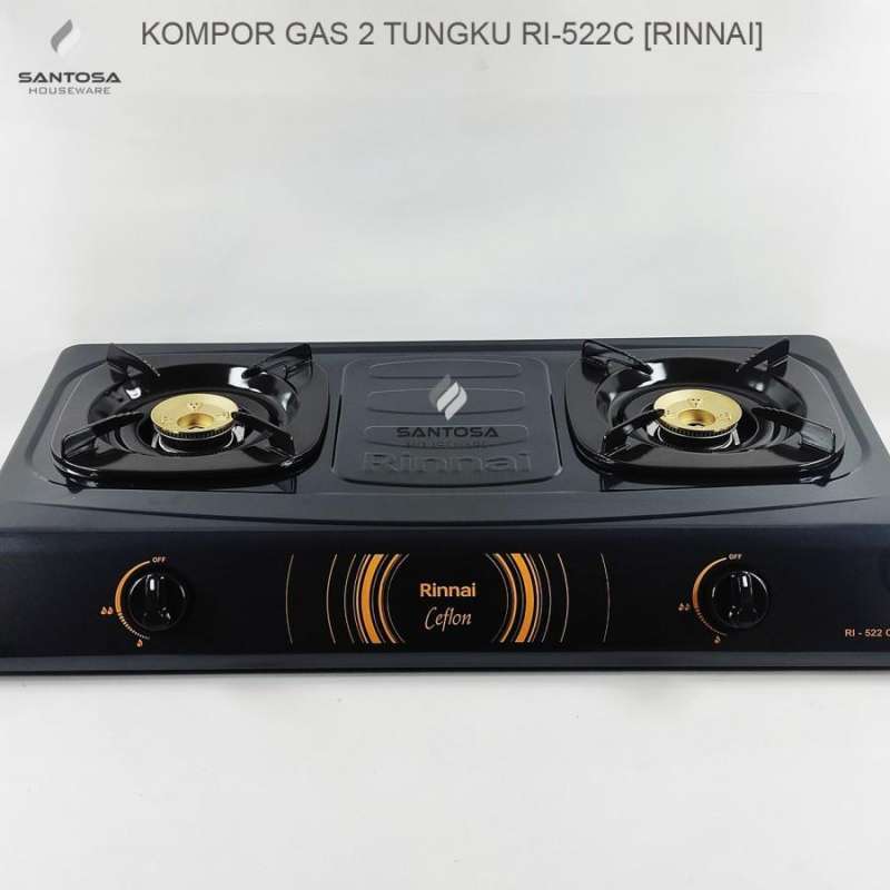 Jual Kompor Gas 2 Tungku RI-522c [Rinnai] di Seller Santosa Houseware -  Kotalama, Kota Malang | Blibli
