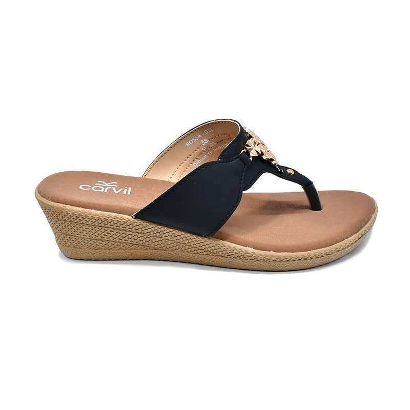 Sandal best sale wedges carvil