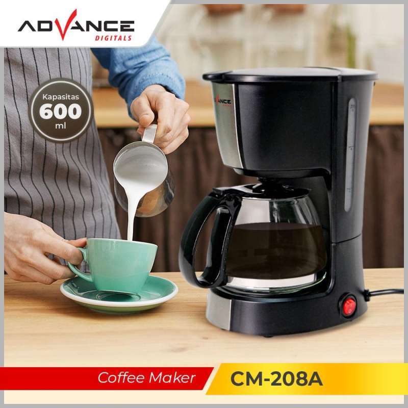 Jual Advance CM208A Coffee Maker 0.6L Mesin Pembuat Kopi Tetes