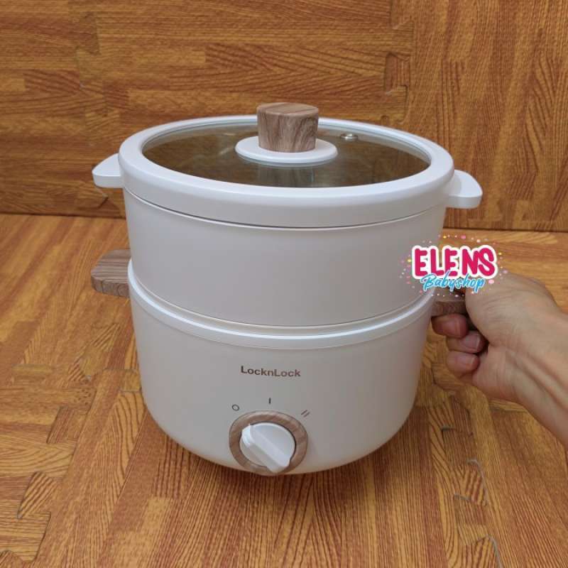 Promo Gratis Ongkir Lock N Lock Multi Cooker Ceramic 1.5L Diskon