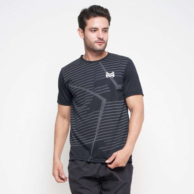 Monexo Baju Kaos Olahraga Lari Running Gym Fitness Sepeda Senam Quick Dry  Fit T-Shirt jersey training Mn04