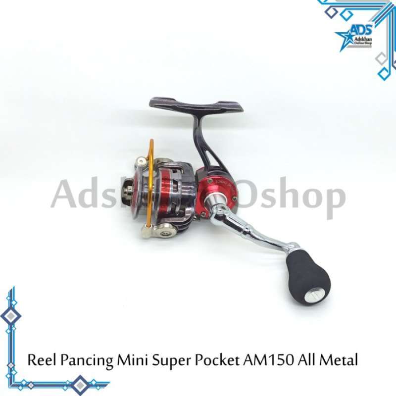 Reel Pancing Mini Spinning Super Pocket 150 All Metal