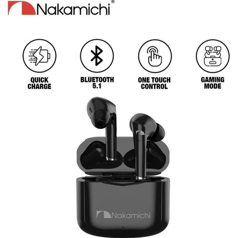 Jual Nakamichi TW2XS True Wireless Earbuds TWS gaming HiFi
