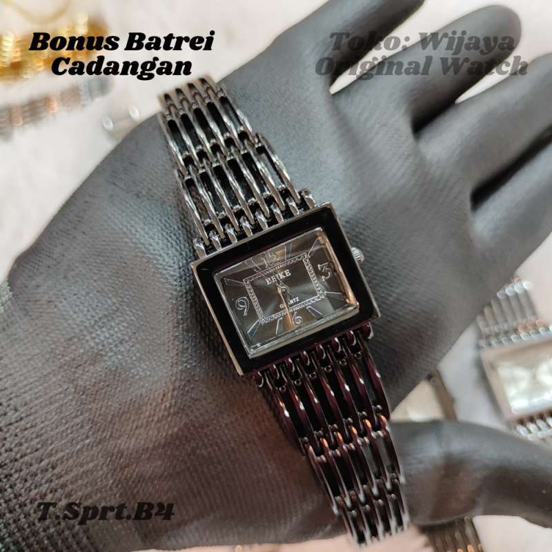 Promo Jam Tangan Wanita Beike Fashion Kasual Cewek Remaja Dewasa Bahan Tali Stainless Steel Analog Aktif Model Import Korean Style B87255 Hitam Diskon 65 Di Seller Wijaya