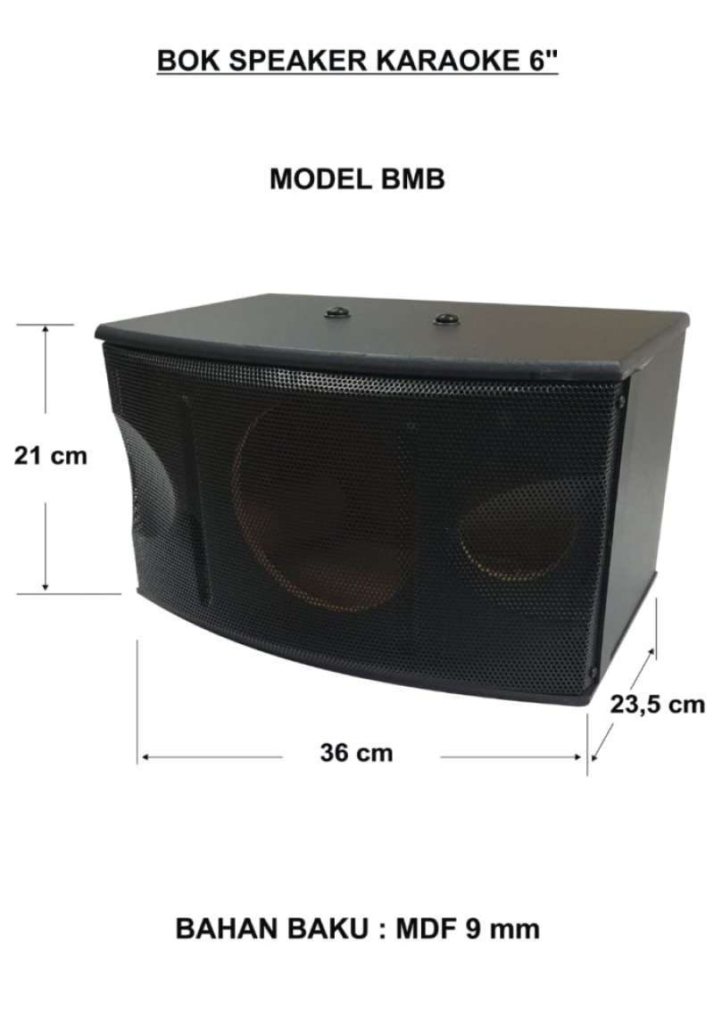 Jual Box Speaker 6 Inch Model Bmb Ram Jaring Box Kosong Model