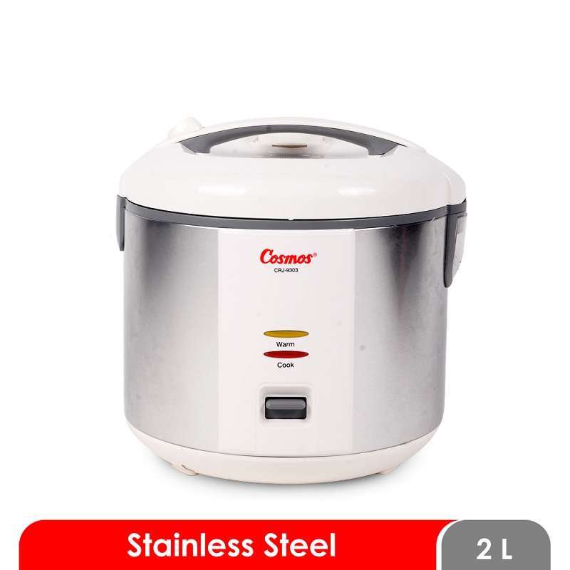 Jual Rice Cooker Cosmos Crj-9303 Innerpan Stainless Steel [2 L