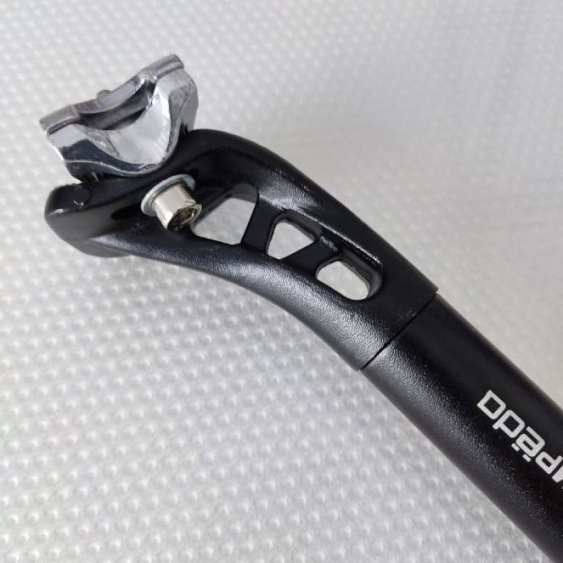 Jual seatpost 25 4 black hitam standart mtb sepeda lipat federal