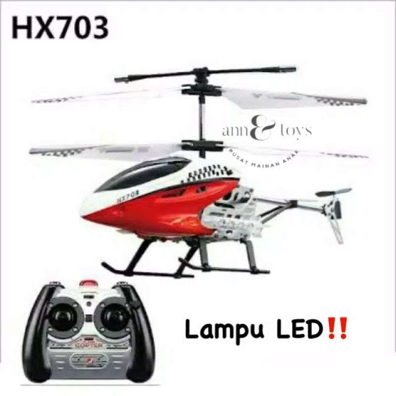 Jual RC Helicopter HX703 Bisa di Luar Ruangan di Seller Golia