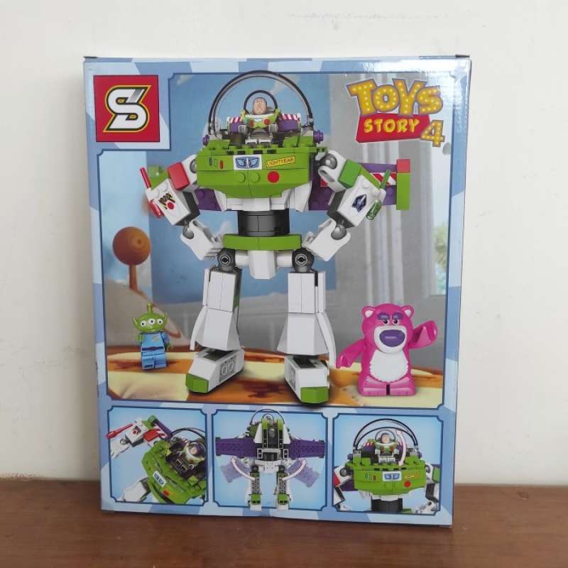Promo Brick Buzz Lightyear Brick Toy Story Mainan Anak Buzz