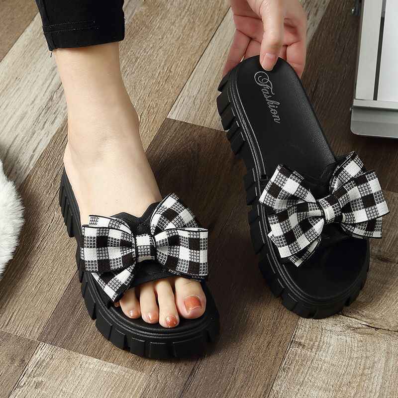 Sandal hotsell wedges terbaru