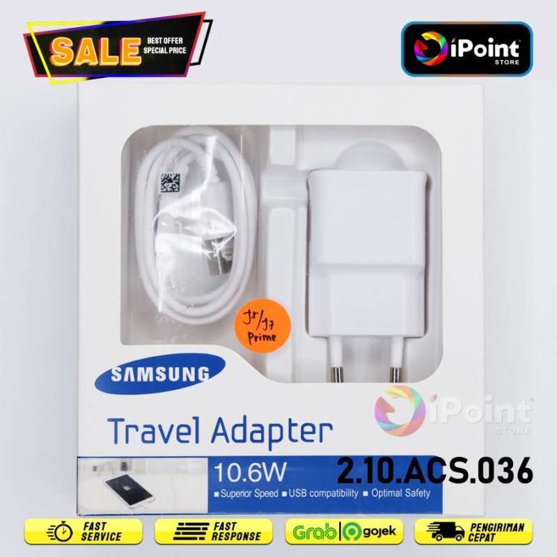 Charger Samsung Watt Micro USB White Original 100%
