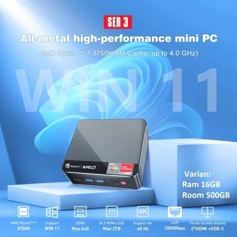 Beelink SER3 3750H Mini PC