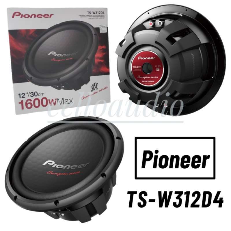 Subwoofer pioneer hot sale 12 inch
