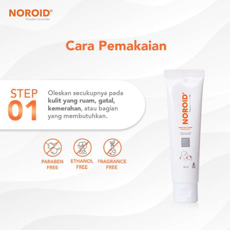 Promo Noroid Derma Rash Cream 60ml X 2pack Diskon 5% Di Seller