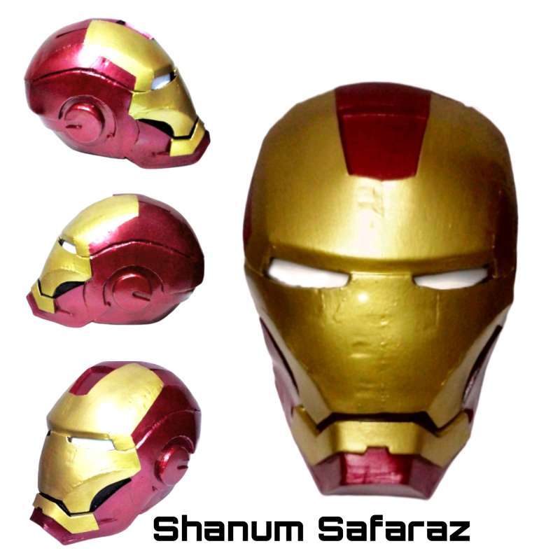 Jual Topeng Iron Man Fullface Helm Iron Man Helm Cosplay Iron Man