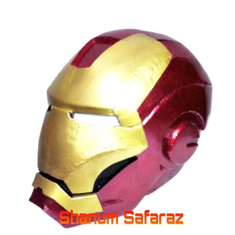 Topeng iron man full face best sale