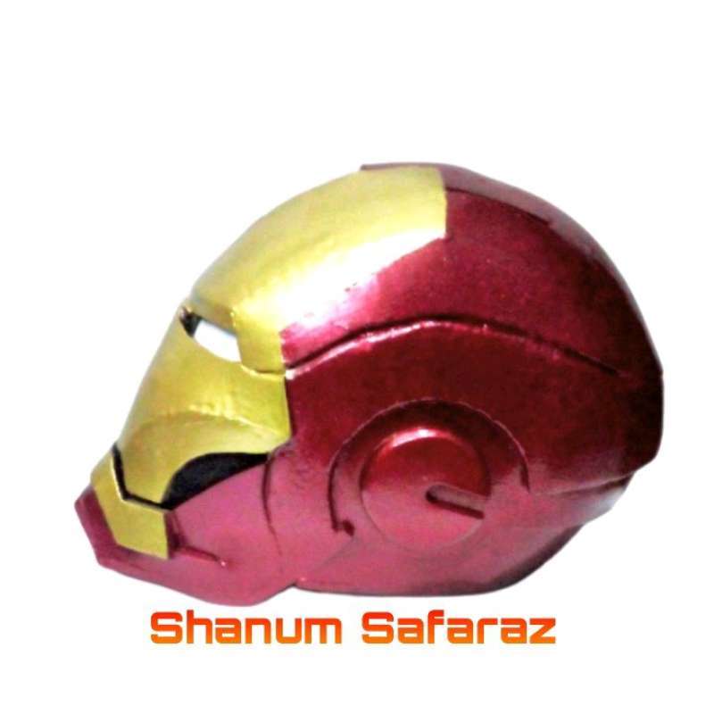 Jual Topeng Iron Man Fullface Helm Iron Man Helm Cosplay Iron Man