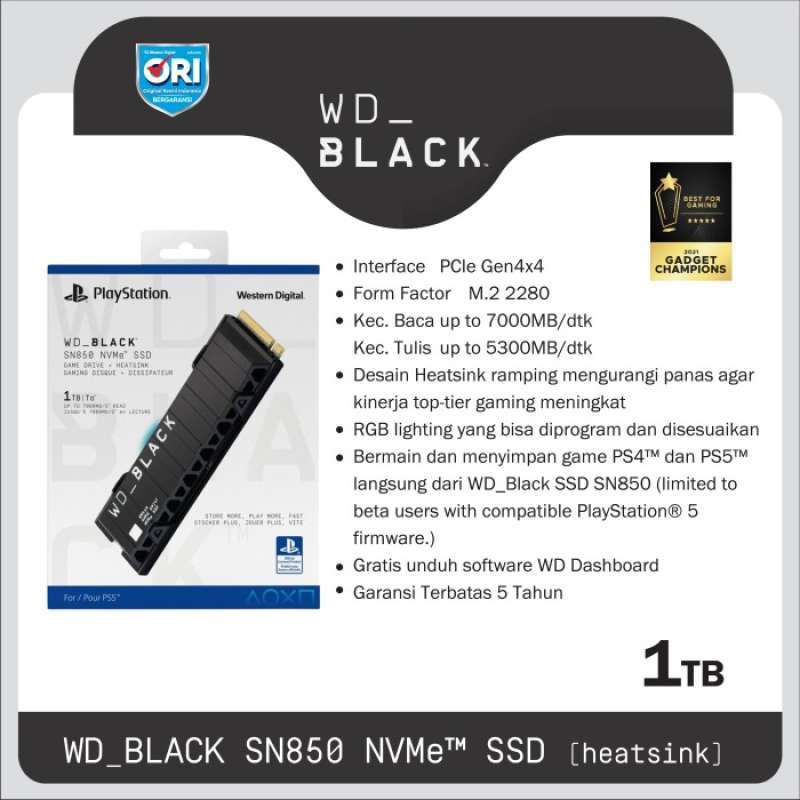 Promo SSD SN850X 1 To pour PS5
