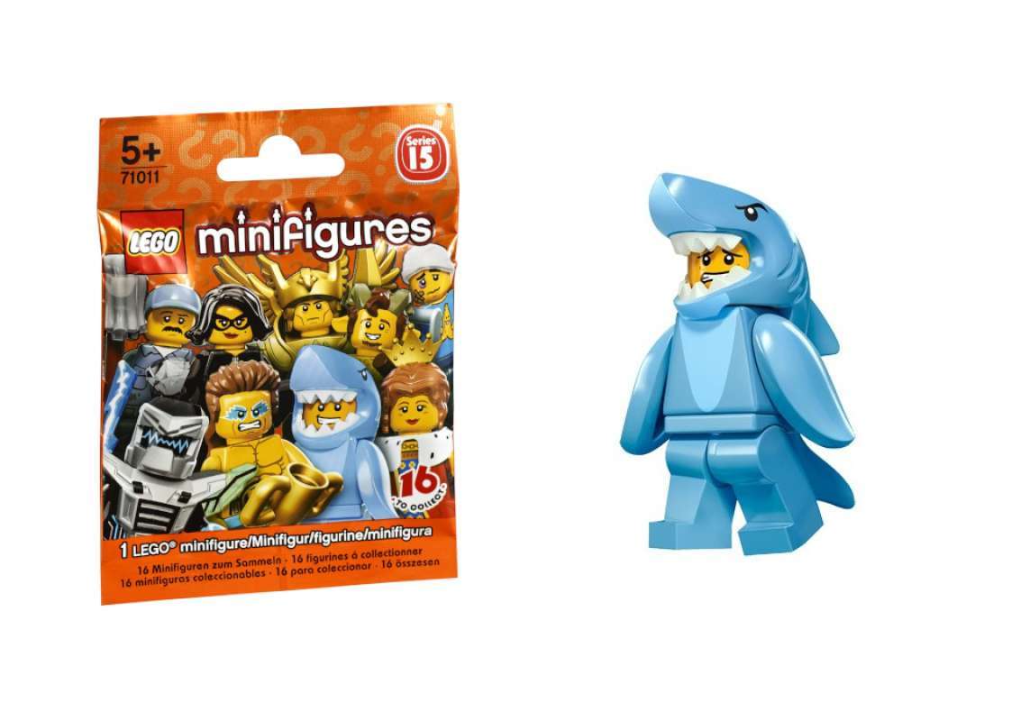 Lego minifigures shark suit guy store