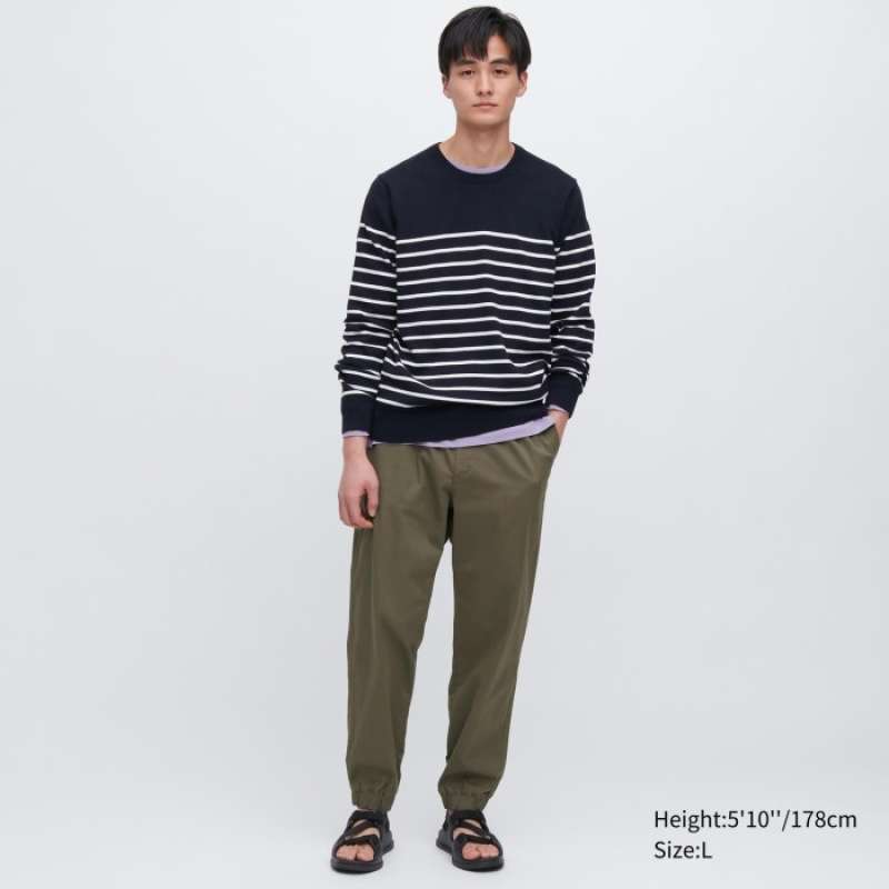Celana jogger uniqlo hot sale