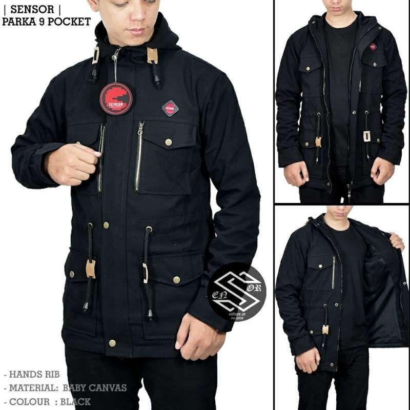 Jaket parka hoodie 2025