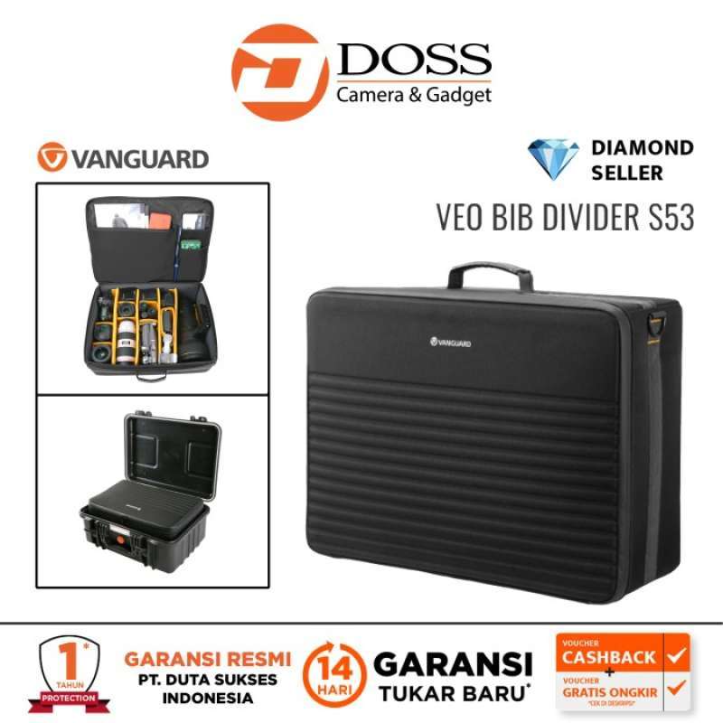 Vanguard divider bag 53 best sale