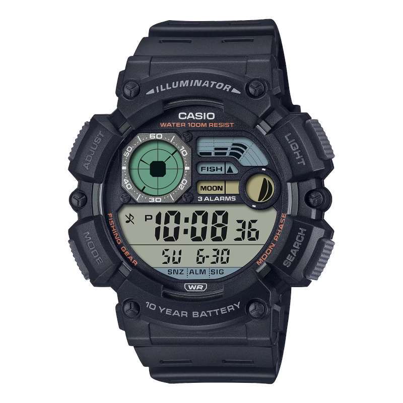 Promo Casio Ws 1500h 1avdf Jam Tangan Pria Digital Fishing Gear Ws1500h Hitam Diskon 44 Di Seller Tri Arloji Official Store Senen Kota Jakarta Pusat Blibli
