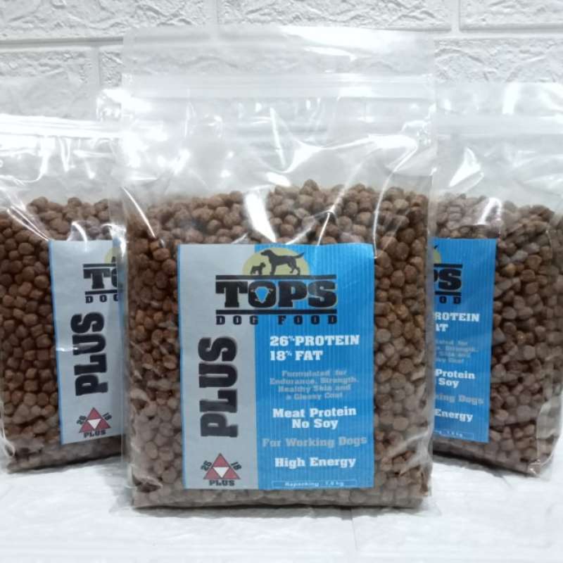 Tops plus sale dog food