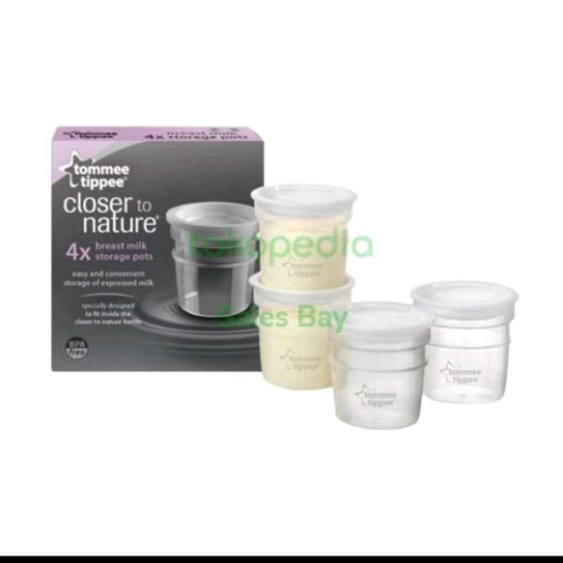 Tommee tippee milk storage pots sales