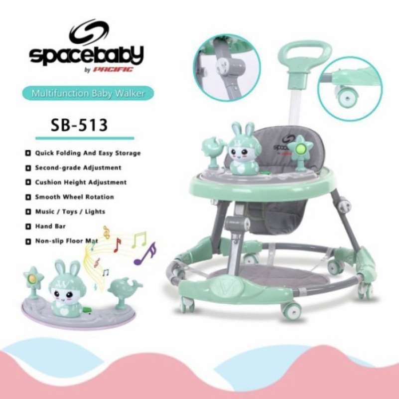 Promo Baby Walker Space Baby Sb513 Alat Bantu Belajar Jalan Bayi Garansi Sni Diskon 23 Di Seller Darkness Kebon Kacang Kota Jakarta Pusat Blibli