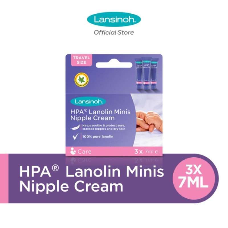 Lansinoh Crème Lanoline HPA 3X7ml