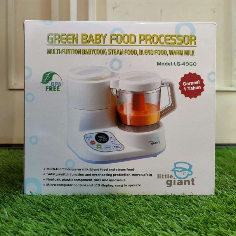 Little giant baby food processor top