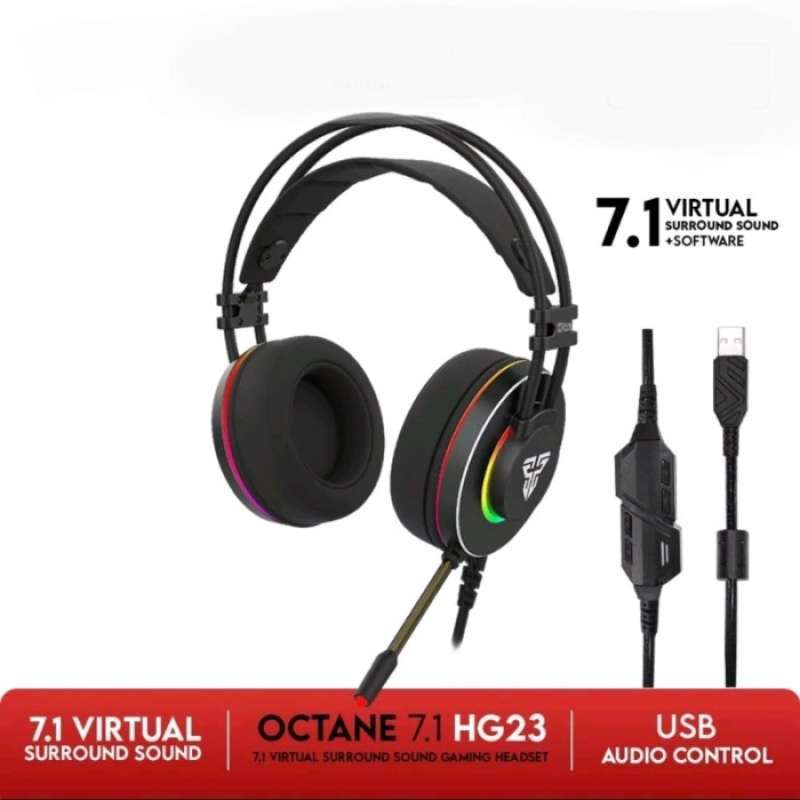 Jual Fantech Octane 7.1 HG23 RGB Headphone Headset Gaming di