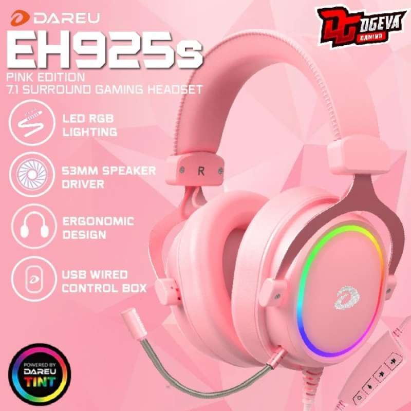Dareu headset store pink